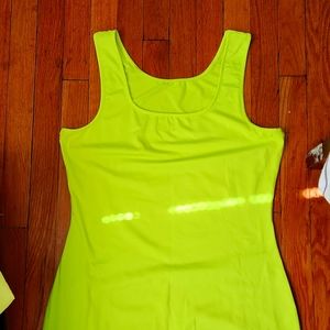 Lime Green Body Con Dress